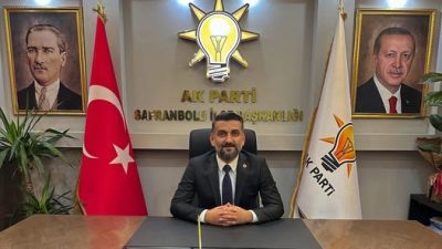AK Parti Safranbolu İlçe Başkanı Yasin Aydın, Safranbolu Belediye Başkanı