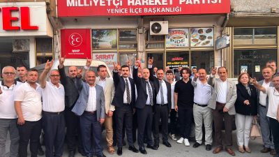 Dava Sancağı Turan Kurt’a Emanet… Milliyetçi Hareket Partisi Yenice İlçe