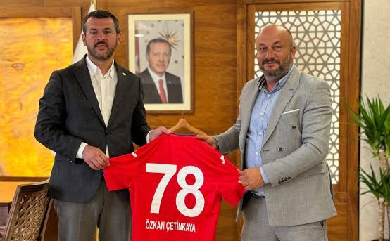 BAŞKAN ÖZKAN ÇETİNKAYA’DAN, KARABÜK İDMAN YURDU’NA DESTEK! Karabük İdman Yurdu,