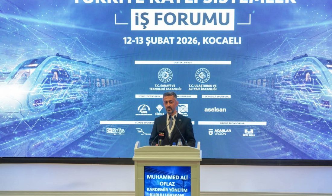 DEMİRYOLLARINDA KARDEMİR İMZASI! KARDEMİR Yönetim Kurulu Başkanı Muhammed Ali Oflaz;