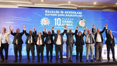 Özçelik-İş Sendikası Karabük Şubesinin kardeş şubesi olan Kayseri Şubesi mevcut