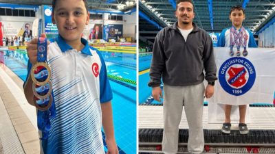 3 KATEGORİDE, 3 MADALYA… Türkiye’nin yüzme sporunda gelecek vaat eden