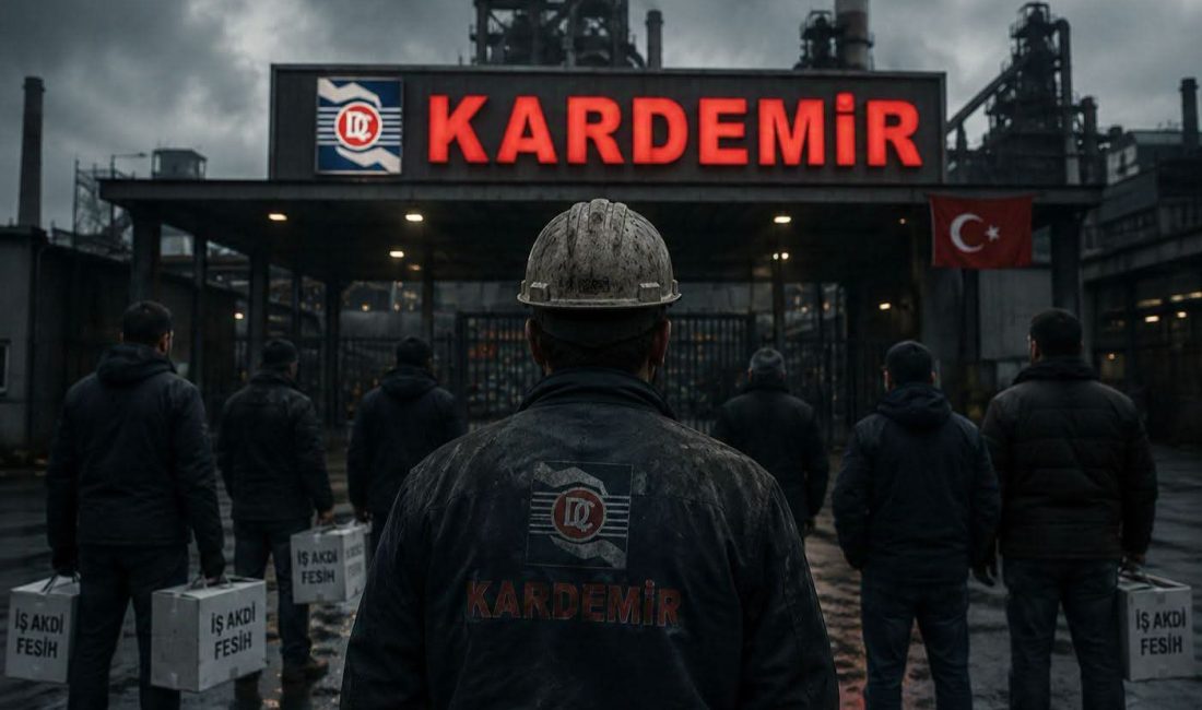 Karabük’ün iş ve ekmek kapısı olan Karabük Demir-Çelik Fabrikaları’nda (KARDEMİR),