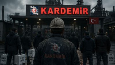 Karabük’ün iş ve ekmek kapısı olan Karabük Demir-Çelik Fabrikaları’nda (KARDEMİR),