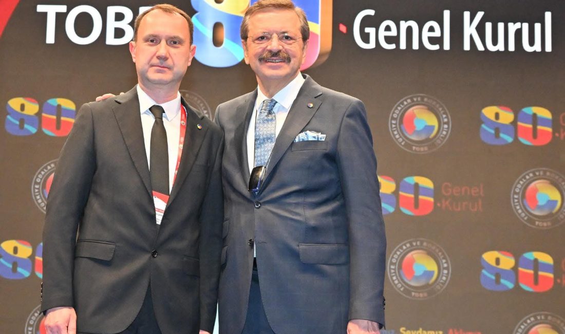 Türkiye Odalar ve Borsalar Birliği (TOBB) Başkanı Rifat Hisarcıklıoğlu, Türkiye