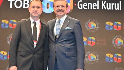 Türkiye Odalar ve Borsalar Birliği (TOBB) Başkanı Rifat Hisarcıklıoğlu, Türkiye